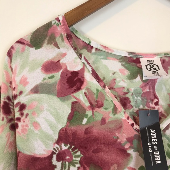 Agnes & Dora Long Woven Kaftan Maxi Dress - Picture 7 of 7